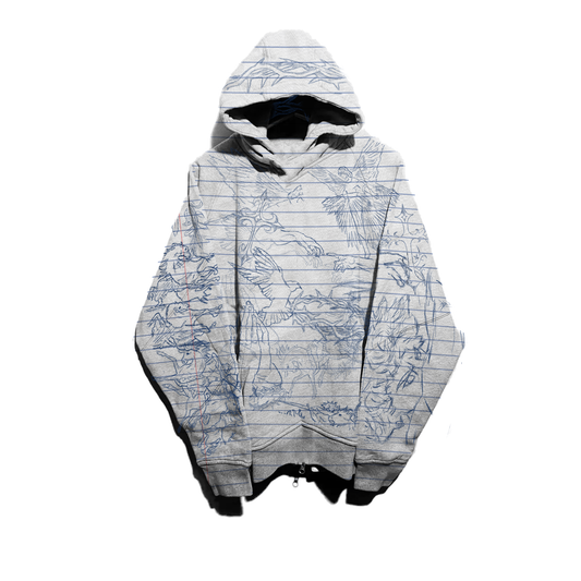 Sunday school notebook hoodie